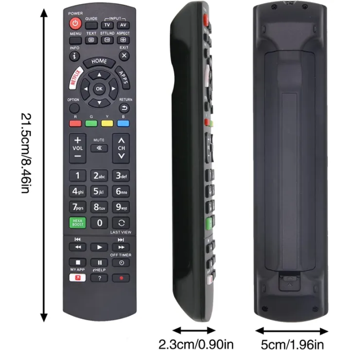 Universal%20Remote%20Control%20TV%20Remote%20Control%20for%20Panasonic%20Viera%20LCD%20LED%203D%20TV%20with%20Netflix,%20My%20App%20Buttons%20-%20Image%207