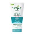 International Poland product Simple Purifying gel wash used for male female - 150 ml.