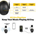 Bluetooth Hearing Protector Noise Reduction Safety Ear Muffs Noise Cancelling Ear Protection Headphones for , Work Shops. 