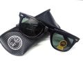 Ray-Ban Wayfarer Sunglasses For Men Good Quality Fashionable Stylish Black Colour Men's Sunglass. 