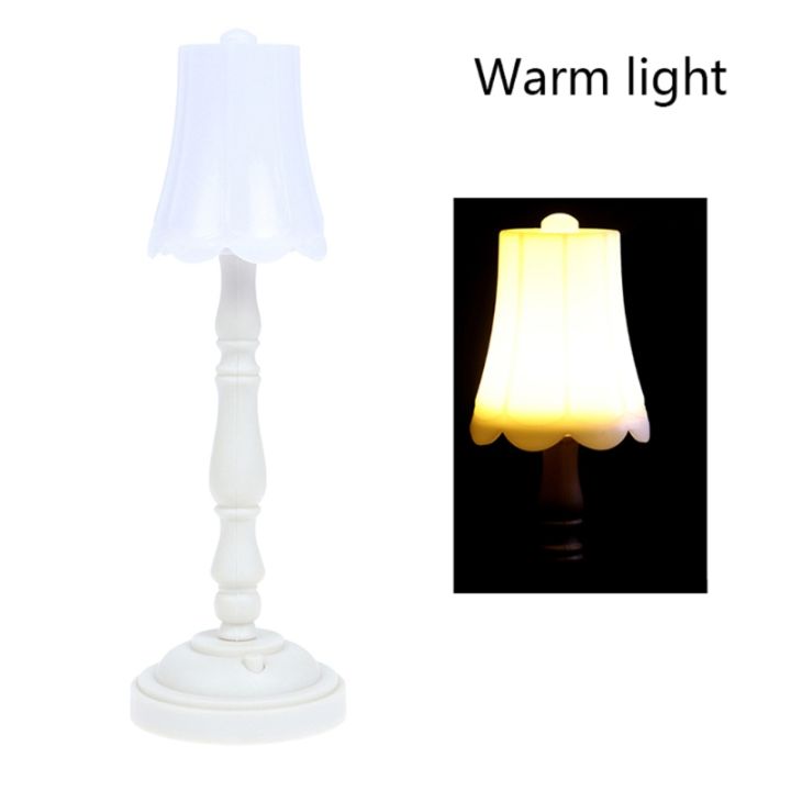 Drop%20Shipping%201:12%20Dollhouse%20Miniature%20Furniture%20Lampshade%20Table%20Lamp%20with%20LED%20Light%20Model%20Decoration%20Kids%20Pretend%20Play%20Toy%20-%20Image%203