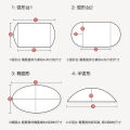 Silicone Table Mat Eye Protection Student Study Desk Mat Table Mat Desk Disposable Oil-Proof Waterproof Dining Table Cloth Cushion.