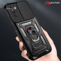 New Phone case Nokia G21 G11 Back cover Armor-Level Back cover Stand Slide Lens Cover Protection Shockproof Hard Phone Back Casing. 