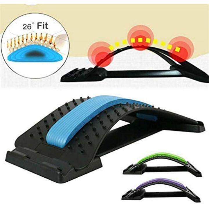 Spine Deck Back Stretcher for Lower Back Pain Relief, Multi-Level Spine Stretcher Device for Lumbar Pain Relief, Lumbar Back Stretching Device, Back Cracker
