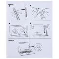 15.6 inch Privacy Screen Filter Anti-peeping Protector film for 16:9 Widescreen Laptop 344mm*194mm. 