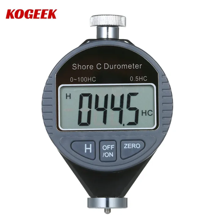KOGEEK%20Portable%200-100HC%20Shore%20C%20Hardness%20Tester%20Meter%20Digital%20Durometer%20Scale%20for%20Sponge%20Soft%20Material%20with%20Large%20LCD%20Display%20-%20Image%202