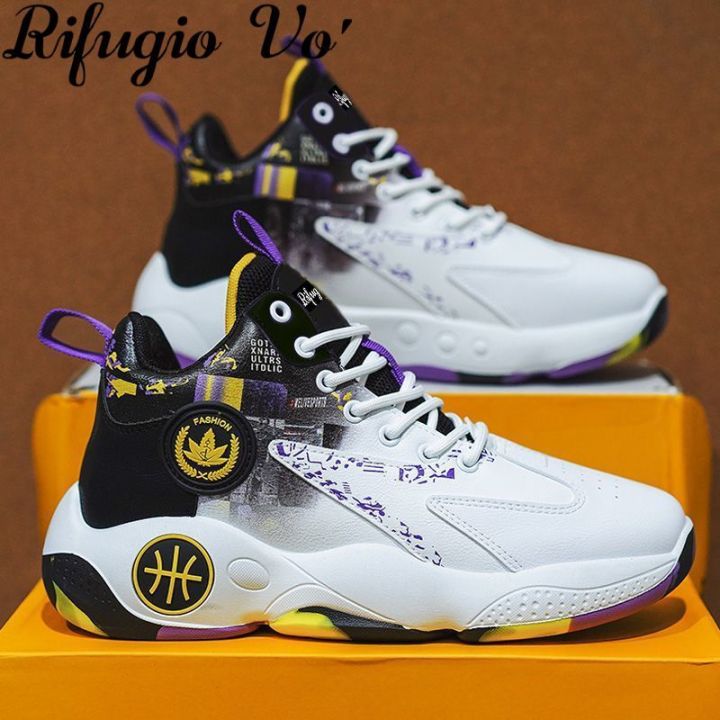 RIFUGIO VO'2023New Basketball Shoes Men's Teen Shoes Men's Fashion Shoes Popular Sports Casual Shoes Single