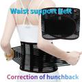 Adjustable Waist Trainer Belt Men Women Lower Back Brace Spine Support Waist Belt Orthopedic Breathable Lumbar Corset.