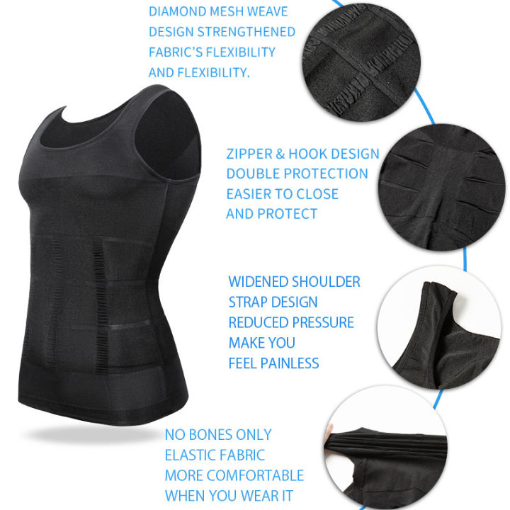 Previous%20Next%20Men's%20Solid%20Compression%20Flexvest%20-%20Image%205