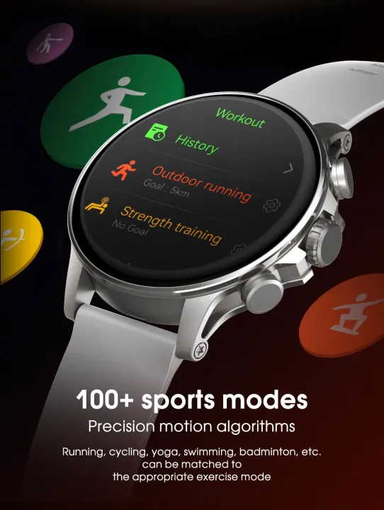 LDNIO%20SmartWatch%201.58"%20AMOLED%20HD%20Touchscreen%20Waterproof%20IPX4%20with%20Bluetooth%20Calling,%20Heart%20Rate%20Monitor,%20Sports%20Fitness,%20360mAh%20Battery,%20New%20-%20Black%20-%20Image%207