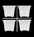 Flower Pot-5.5 Inchi Bp Flower Tob 4 Pcs. 