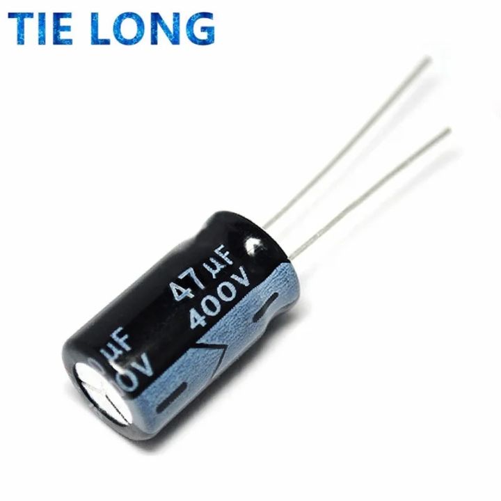 10pcs 400V 47UF electrolytic capacitor 47UF 400V 105C 16x25mm
