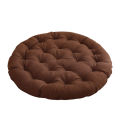 Cotton and linen cushions, solid color, thickened, enlarged Japanese futon, home meditation, yoga mats, balcony living room, tatami mats.