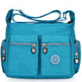 【Event】Zhuo Ku 2020 New Washed Nylon Bag Canvas Women's Bag One Shoulder Crossbody Handbag Mommy Bag.
