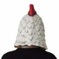 White Rooster Hotline Miami Game Props Mad Chicken Mask April Fools' Day Costume Party Animal Head Cosplay Props Carnival Access. 