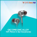 QKZ DM9 Zinc Alloy HiFi Metal In Ear Earphone with Microphone.