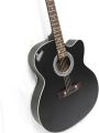 Original Indian Signature Acoustic Guitar-Black | Topaz Loud Series. 