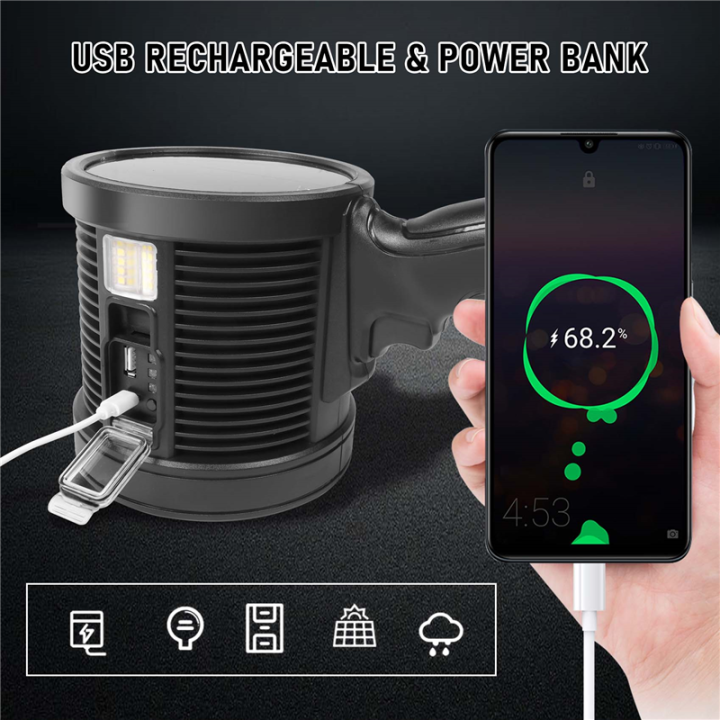 Rechargeable%20Spotlight,100000%20Lumens%20LED%20Spot%20Lights%20Large%20Flashlight%20-%20Image%204