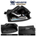 MENSPE Men Chest Bags Waist Pack Cross Body Bags Messenger Bag Waterproof PU Fashion Bag Large Capacity Sling Bags Simple Casual Sport Street Bag for Student Teenager. 