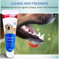 Bioline Dental Kit for Dogs Beef/Orange Flavor Toothpaste & Toothbrush Pet Oral Teeth Cleaning Set Double.