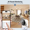 1080P Tuya Indoor Wifi Ip Camera Wireless Night Vision Ai Detection Two -Way Audio Surveillance Ip Camera Support Google Alexa.