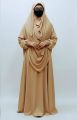 khimar Big size Bat Sleeve Hooded, Muslim Women Prayer hijab Full cover Face Islamic Clothing.