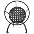 NXFDSIOZ 2X Metal Flower Holder Shelf Stand Hanging Pots Basket Plant Garden Wall Storage.
