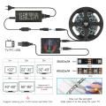 Dream Color PC TV Backlight USB Led Strip For Android 5.1+ System TV / Windows Computer ,WS2812b Led Strip Light RGB Diode Tape. 