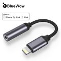 Bluewow 10Ul For I--Phone 3.5Mm Aux Cable Adapter 13 12 Pro Headphone Connector Mini Audio Splitter Ios 14 Above. 