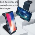 (New)D2 3 In 1 15W Wireless Vertical Charger D2 (White)/D2 (Black). 