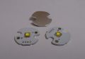 WHITE 3Watt LED Chip 3.1v 3.7v 3W With Metal Plate Heatsink Heat Sink Aluminum Base 16mm DIY For Torch Light LED Light Bulbs. 