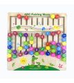 Alphanumeric Walk Maze Wooden Educational Game Toy.