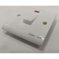 Energy Super White 20A DP Geyser Switch Socket Electrical Wall Power Switch with Indicator. 