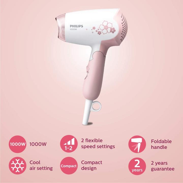 Philips%20HP8108/00%20Drycare%20Essential%20Compact%20Hair%20Dryer%20-%20Image%202