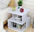 Bedside table corner table sofa side table bedroom bed side table H #16 inch X W #16 inch X D #16 inch BST020.