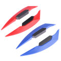 1Pair Universal Motorcycle Winglet Aerodynamic Spoiler Dynamic Wing.