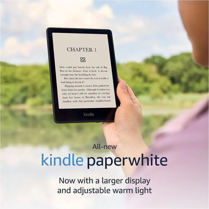Kindle Paperwhite 5 (8 GB) - 11th gen - 6.8" display and adjustable warm light (Amazon Kindle eBook Reader)