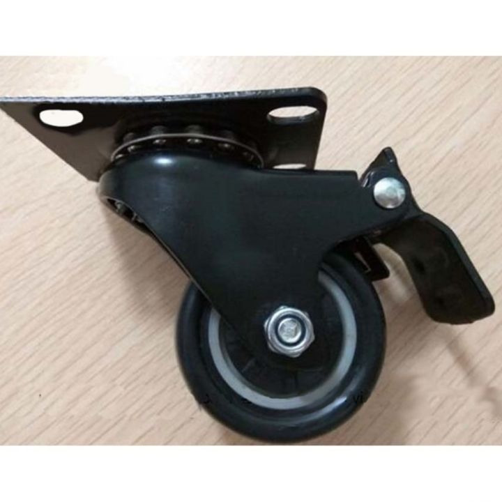 Rubber%202%20Inch%20Caster%20Wheel%20With%20Bearing%20&%20With%20Front%20Lock%20Furniture%20Protectors%20&%20Parts%20%20Tools%20-%20Image%203