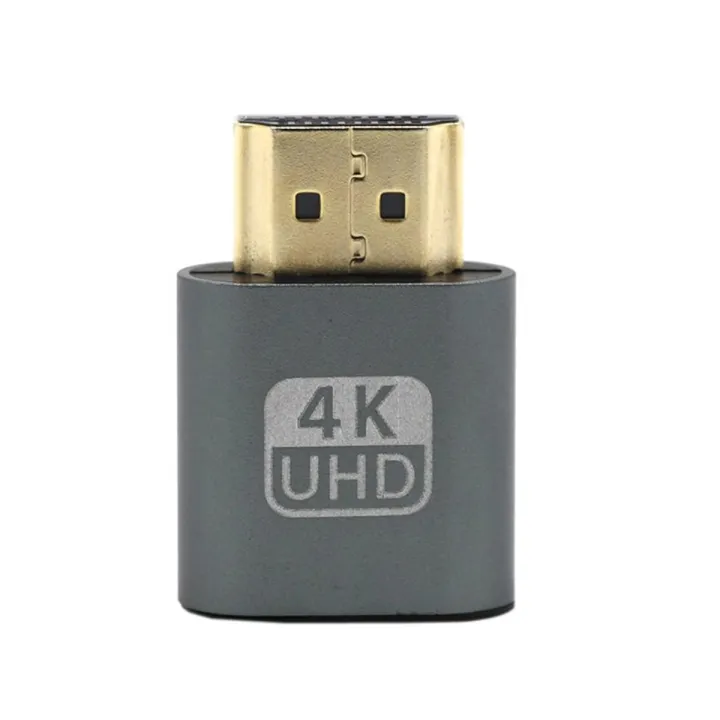 VGA HDMI Dummy Plug Virtual Display Emulator Adapter DDC Edid 1920x1080P