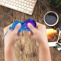 Fidget Simple Dimple Toy Soft Silicone dimples Mini Simpl Dimpl Anti-stress Pushs Bubble Sensory Toys Dimple Keychain Fidget Toy. 