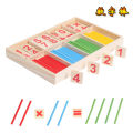 Number Symbol Game Number Stick Baby Educational Toys Children's Arithmetic Number Rods Montessori Enlightening Early Education Teaching Aids. 