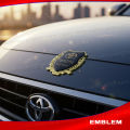 Alloy Car Logo Emblem Sticker for Toyota. 