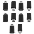10Pcs USB C to Mini USB 2.0 Adapter for GoPro MP3 Players Dash Cam.