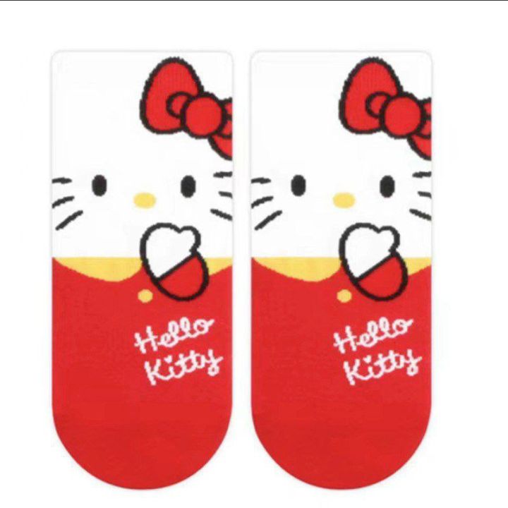 Japanese%20cartoon%20Hello%20Kitty%20mid-tube%20women's%20socks%20socks%20women's%20cute%20cartoon%20anime%20stockings%20spot%20-%20Image%206