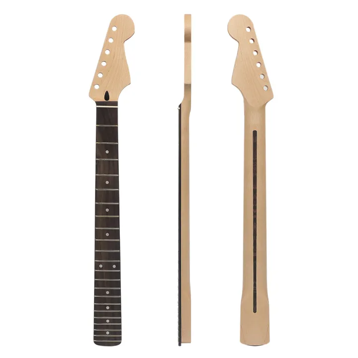 22%20Fret%20Canadian%20Maple%20Matte%20Electric%20Guitar%20Neck%20Compatible%20For%20ST%20Rosewood%20Wood%20Tube%20Left%20/%20Right%20Hand%20(with%20Line)%20-%20Image%206