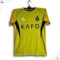 Al-Nassr Short Sleeve Football Jersey For Men - Half Sleeve T Shirt - Ronaldo 7 Jersey 2026.