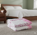 Comforter for Winter King size Exclusive Comforter with full cotton fabric 84*90 inch European cube style (1pcs Box) White , Red , Pink , Blue.