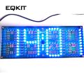 DIY Kit Clock Timer Blue Screen Display Kits Electronic Suite With Patch Remote Control 132pcs 5mm LEDs Display Timer ECL-132. 