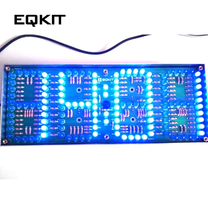 DIY%20Kit%20Clock%20Timer%20Blue%20Screen%20Display%20Kits%20Electronic%20Suite%20With%20Patch%20Remote%20Control%20132pcs%205mm%20LEDs%20Display%20Timer%20ECL-132%20-%20Image%202