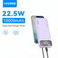 FOOMEE FP113 22.5W Fast Charging Power Bank 10000mAh, Ultra Slim Portable Charger with LED Display, Dual USB & Type-C Output for Phone, iPhone, Samsung, iPad. 